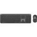 Комплект (клавіатура, миша) бездротовий Logitech Signature Slim Combo MK950 for Business Graphite (920-012508) 512459 фото 1