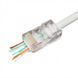 Конектор RJ 45 Cablexpert (LC-PTU-01/50) з наскрізними отворами (50 шт/уп) 204402 фото 1