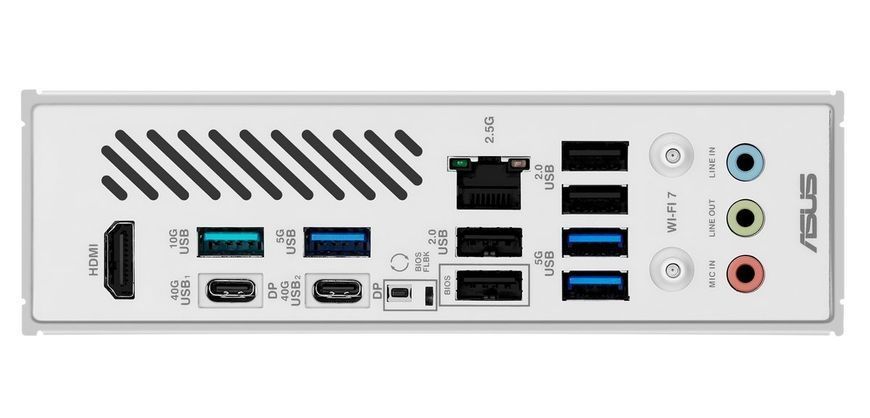 Материнська плата Asus X870 Max Gaming WiFi7 White Socket AM5 562876 фото