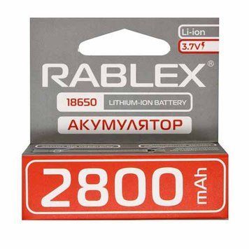 Акумулятор Rablex 18650 3,7V 2800mAh (з захистом) 539162 фото
