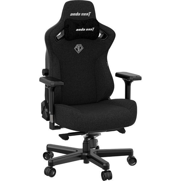 Крісло для геймерів Anda Seat Kaiser 3 Size L Fabric Black (AD12YDC-L-01-B-CF) 530834 фото