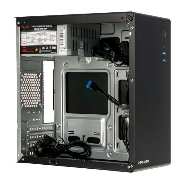 Корпус Prologix E105 Black 400W 465056 фото