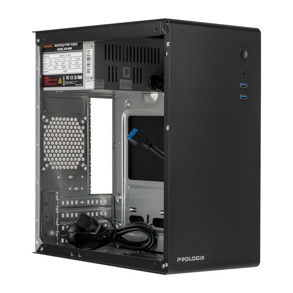 Корпус Prologix E105 Black 400W 465056 фото
