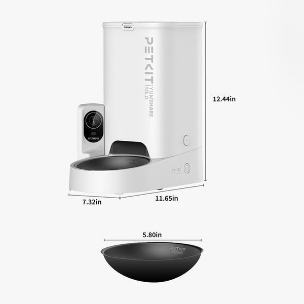 Смарт-годівниця Petkit YumShare Solo with Camera (P571) 554743 фото