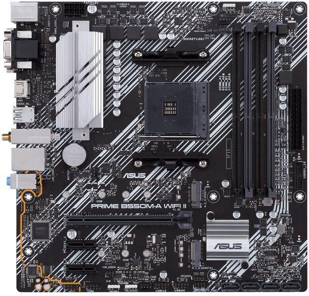 Материнська плата Asus Prime B550M-A WiFi II Socket AM4 419532 фото