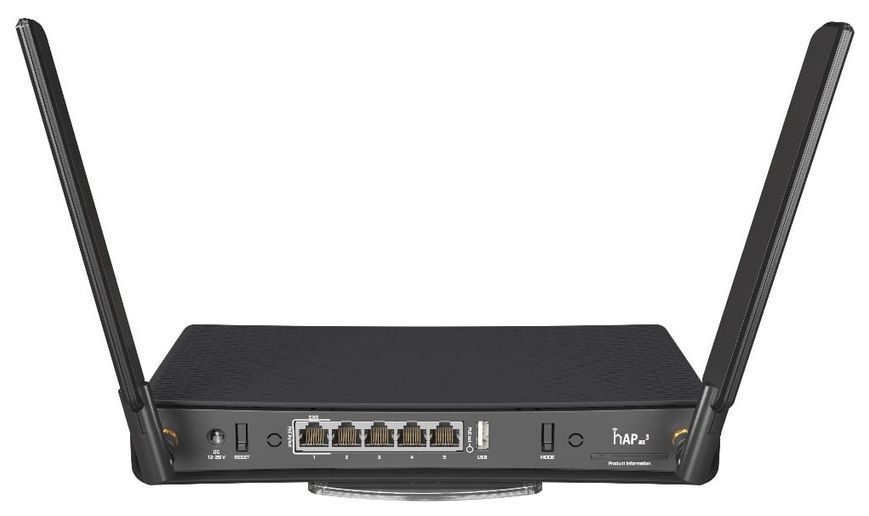 Бездротовий маршрутизатор MikroTik hAP AX3 (C53UiG+5HPaxD2HPaxD) 429870 фото