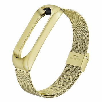 Ремінець BeCover Metal для Xiaomi Mi Smart Band 5/Mi Smart Band 6 Gold (705148) 324437 фото