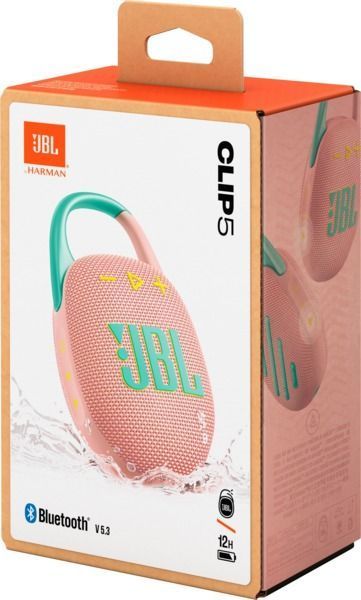Акустична система JBL Clip 5 Pink (JBLCLIP5PINK) 508814 фото