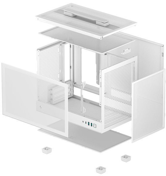 Корпус DeepCool CH160 White (R-CH160-WHNGI0-G-1) без БЖ 504914 фото