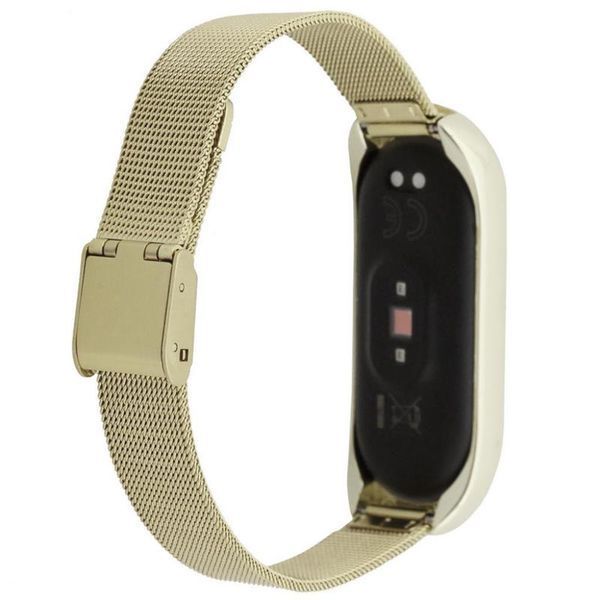 Ремінець BeCover Metal для Xiaomi Mi Smart Band 5/Mi Smart Band 6 Gold (705148) 324437 фото