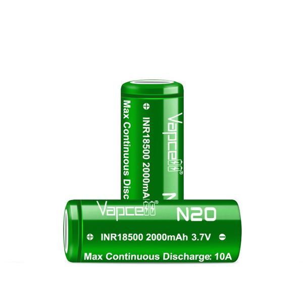 Акумулятор Vapcell 18500 N20 Li-Ion 2000mAh 1шт 538205 фото