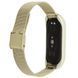 Ремінець BeCover Metal для Xiaomi Mi Smart Band 5/Mi Smart Band 6 Gold (705148) 324437 фото 3