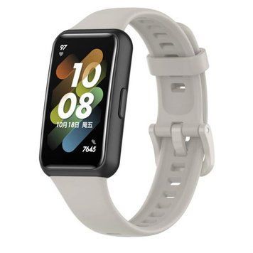 Силіконовий ремінець BeCover для Huawei Band 7/Honor Band 7 Gray (709462) 482421 фото