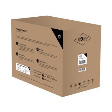 Джерело безперебійного живлення NJOY Keen 1000 (UPLI-LI100KU-CG01B), Lin.int., AVR, 4 x евро, USB, пластик 313988 фото