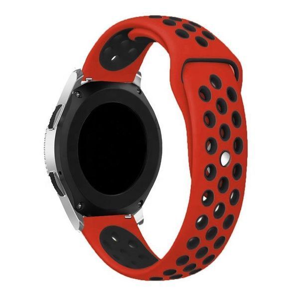Ремінець BeCover Nike Style для Samsung Galaxy Watch 46mm/Watch 3 45mm/Gear S3 Classic/Gear S3 Frontier Red-Black (705790) 348791 фото