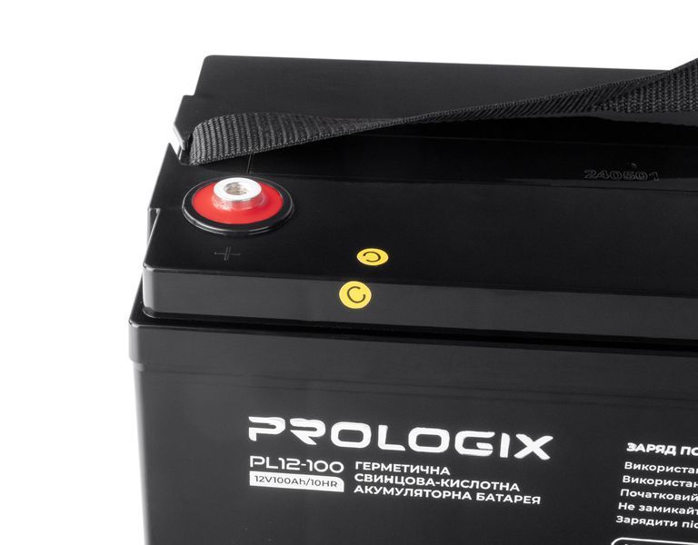 Акумуляторна батарея Prologix 12V 100AH (PL12-100) AGM 513929 фото
