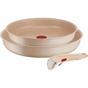 Набір сковорідок Tefal Ingenio Delight 3 предмети (L7839043) 560556 фото