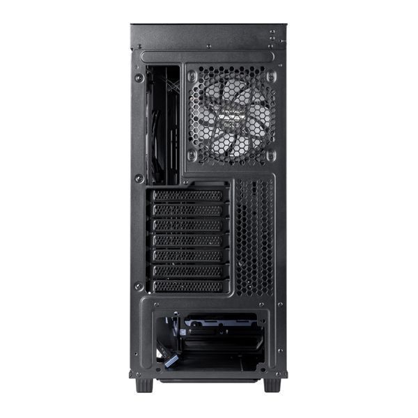 Корпус Prologix E122 Tempered Glass&Mesh Black 510813 фото