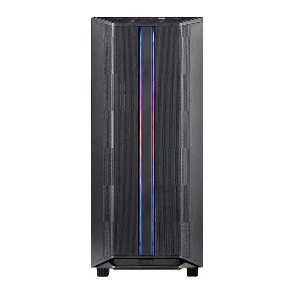 Корпус Prologix E122 Tempered Glass&Mesh Black 510813 фото