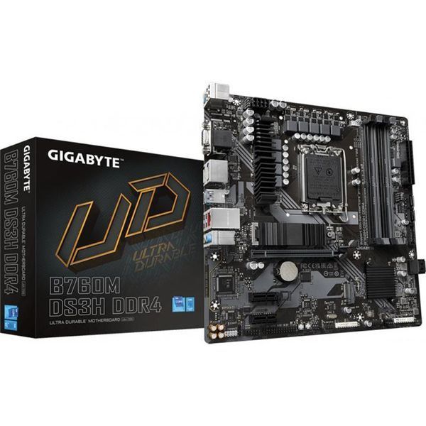 Материнська плата Gigabyte B760M DS3H DDR4 Socket 1700 456626 фото
