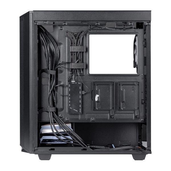 Корпус Prologix E122 Tempered Glass&Mesh Black 510813 фото