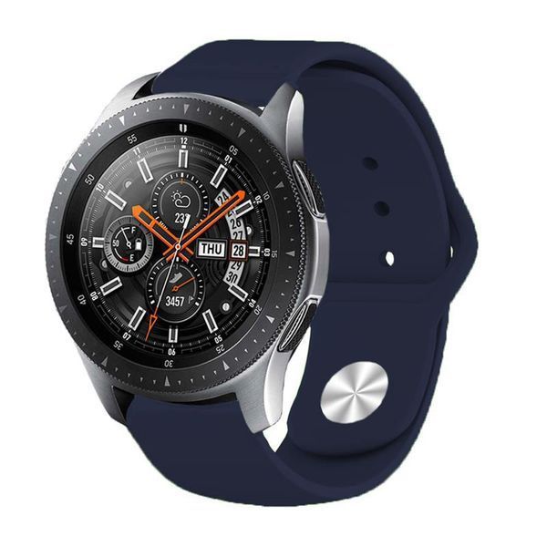 Силіконовий ремінець BeCover для Huawei Watch GT 2 42mm Blue-Horizon (706239) 365660 фото