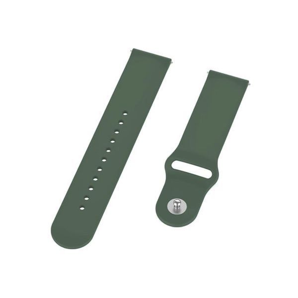 Силіконовий ремінець BeCover для Xiaomi iMi KW66/Mi Watch Color/Haylou LS01/Watch S1 Active Pine-Green (706362) 365918 фото