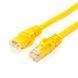 Патч-корд UTP Atcom RJ45, Cat.6, мідь, 0.5 м, жовтий 187036 фото 1
