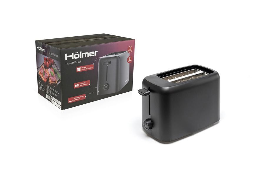 Тостер Holmer HTB-100B 536223 фото
