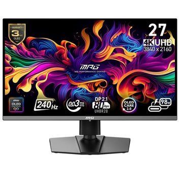 Монітор MSI 26.5" MPG 272URX QD-OLED Black 240Hz 548266 фото