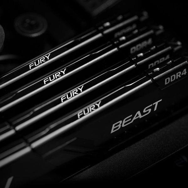 Модуль пам`ятi DDR4 16GB/3600 Kingston Fury Beast Black (KF436C18BB/16) 363786 фото