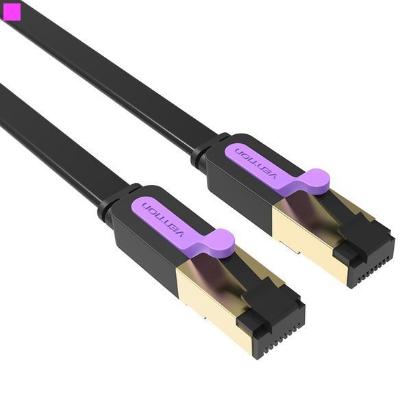 Патч-корд Vention CAT7 SSTP Ethernet, 10 m, Black (ICABL) 291039 фото