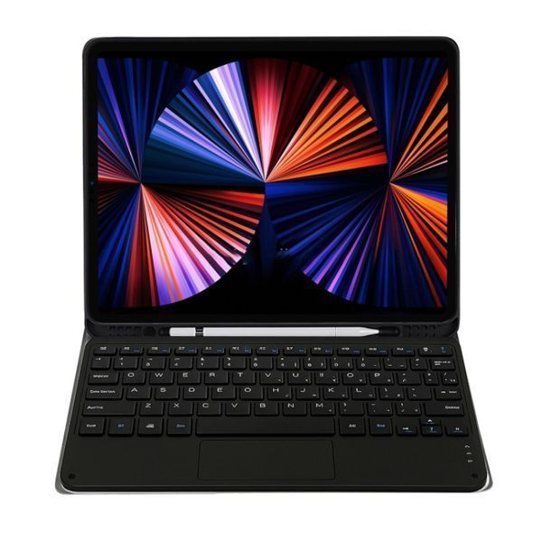 Чохол з бездротовою клавіатурою (TouchPad) BeCover для Apple iPad Pro 12.9 (2020/2021/2022) Deep Blue (712382) 552228 фото