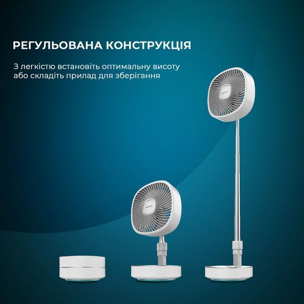 Вентилятор Cecotec Telescopic fan EnergySilence 1000 FoldAir Portable (CCTC-08361) 558907 фото