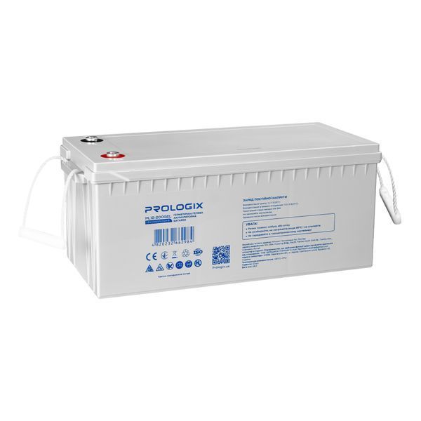 Акумуляторна батарея Prologix 12V 200AH (PL12-200GEL) GEL 524067 фото
