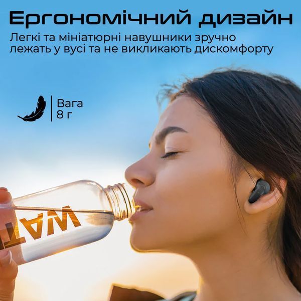 Bluetooth-гарнітура Promate Lush Black 479935 фото