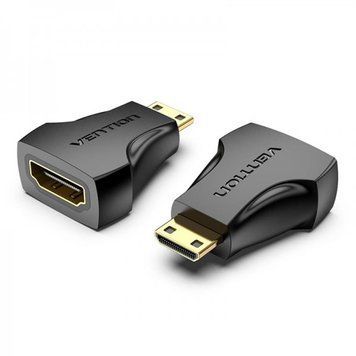 Адаптер Vention HDMI - mini-HDMI (F/M), чорний (AISB0) 545962 фото