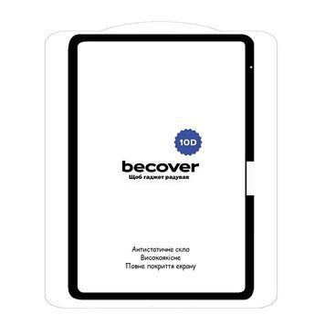 Захисне скло BeCover 10D для Apple iPad Air 13" M2/M3 (2024/2025) Black (711676) 558137 фото