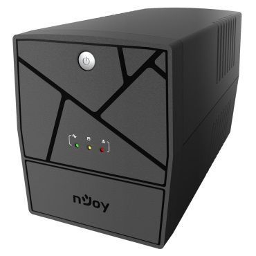 Джерело безперебійного живлення NJOY Keen 2000 (UPLI-LI200KE-CG01B) Lin.int., AVR, 4 x евро, пластик 314013 фото