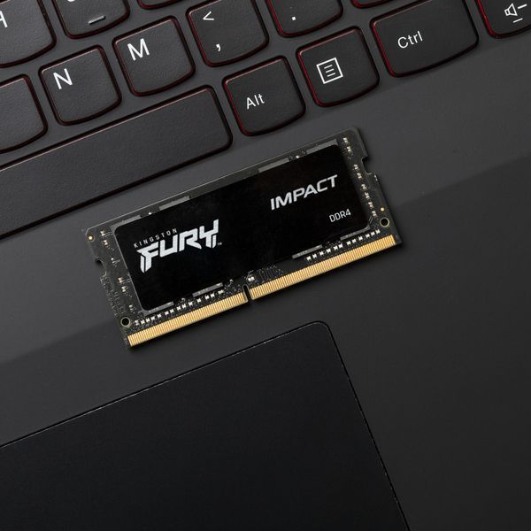 Модуль пам`яті SO-DIMM 32GB/3200 DDR4 Kingston Fury Impact (KF432S20IB/32) 369401 фото