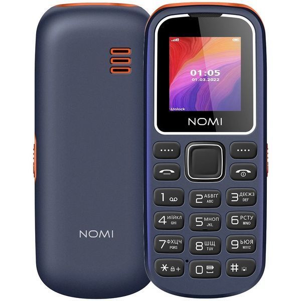 Мобiльний телефон Nomi i1441 Dual Sim Blue 496725 фото