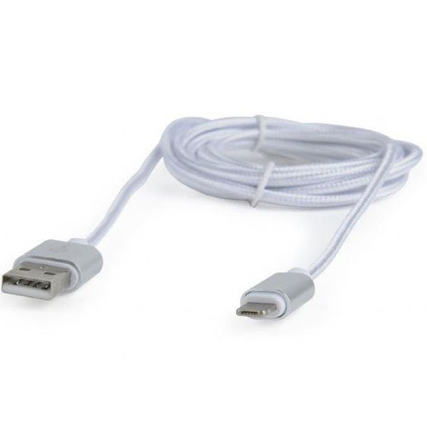 Кабель Cablexpert USB - Lightning + micro USB (M/M), 1.8 м, сірий (CCB-USB2AM-mU8P-6) 241077 фото
