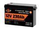 Акумуляторна батарея LogicPower 12V 230 AH (2944Wh) Smart BT для ДБЖ (BMS 150A/75А) LiFePO4 492626 фото 4
