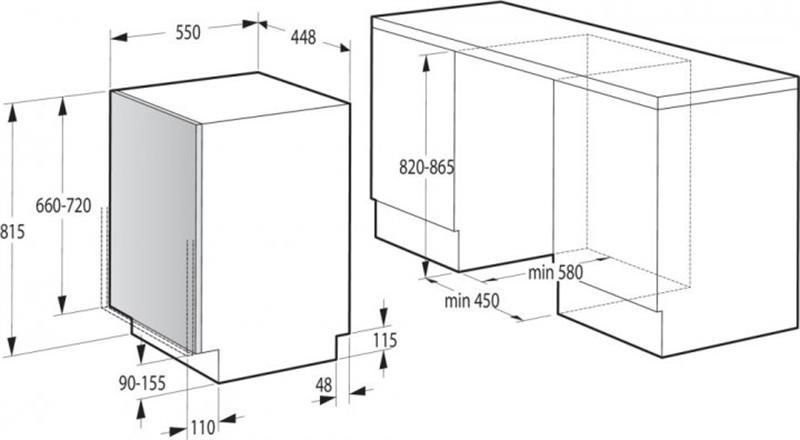 Вбудована посудомийна машина Gorenje GV561D10 424877 фото