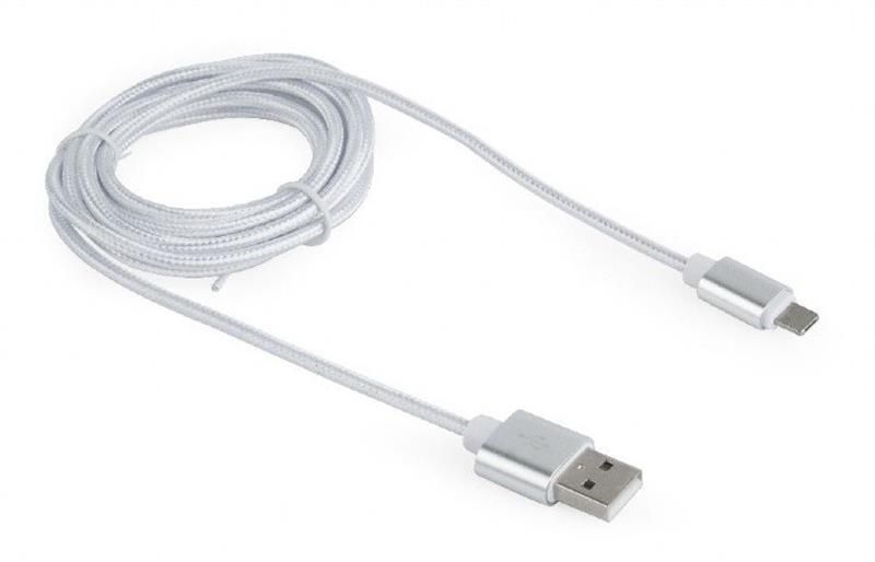 Кабель Cablexpert USB - Lightning + micro USB (M/M), 1.8 м, сірий (CCB-USB2AM-mU8P-6) 241077 фото