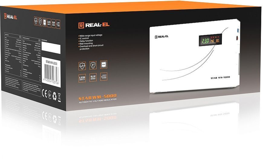 Стабілізатор REAL-EL Stab WM-5000 471716 фото