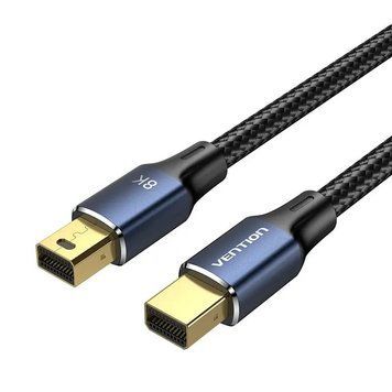 Кабель Vention mini DisplayPort - mini DisplayPort (M/M), 1.5 м, Black (HCGLG) 492727 фото