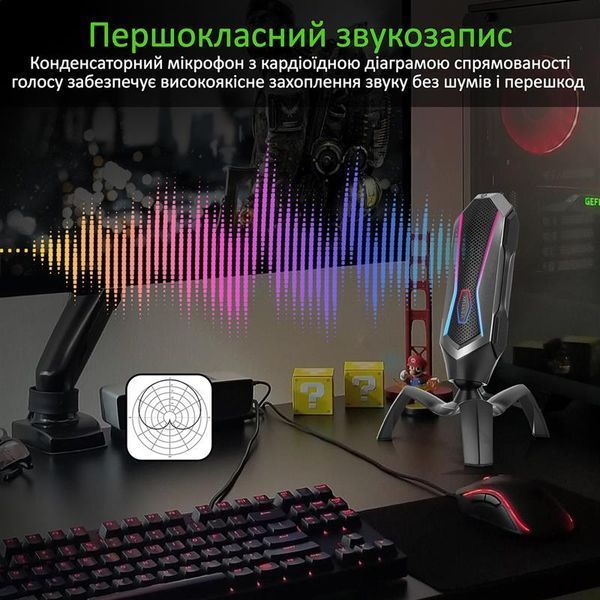 Мікрофон Vertux Marshal Black 530542 фото