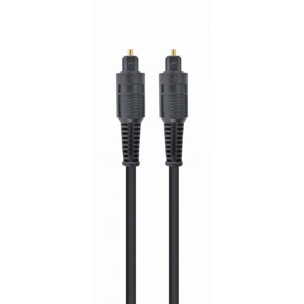Аудіо-кабель оптичний Cablexpert (CC-OPT-1M) Toslink, 1м, Black 273447 фото