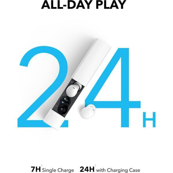 Bluetooth-гарнітура Anker SoundCore A30i White (A3958G21) 525749 фото